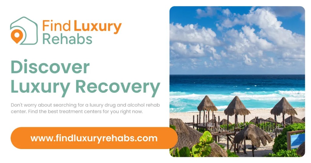 Find Luxury Rehabs homepage screenshot